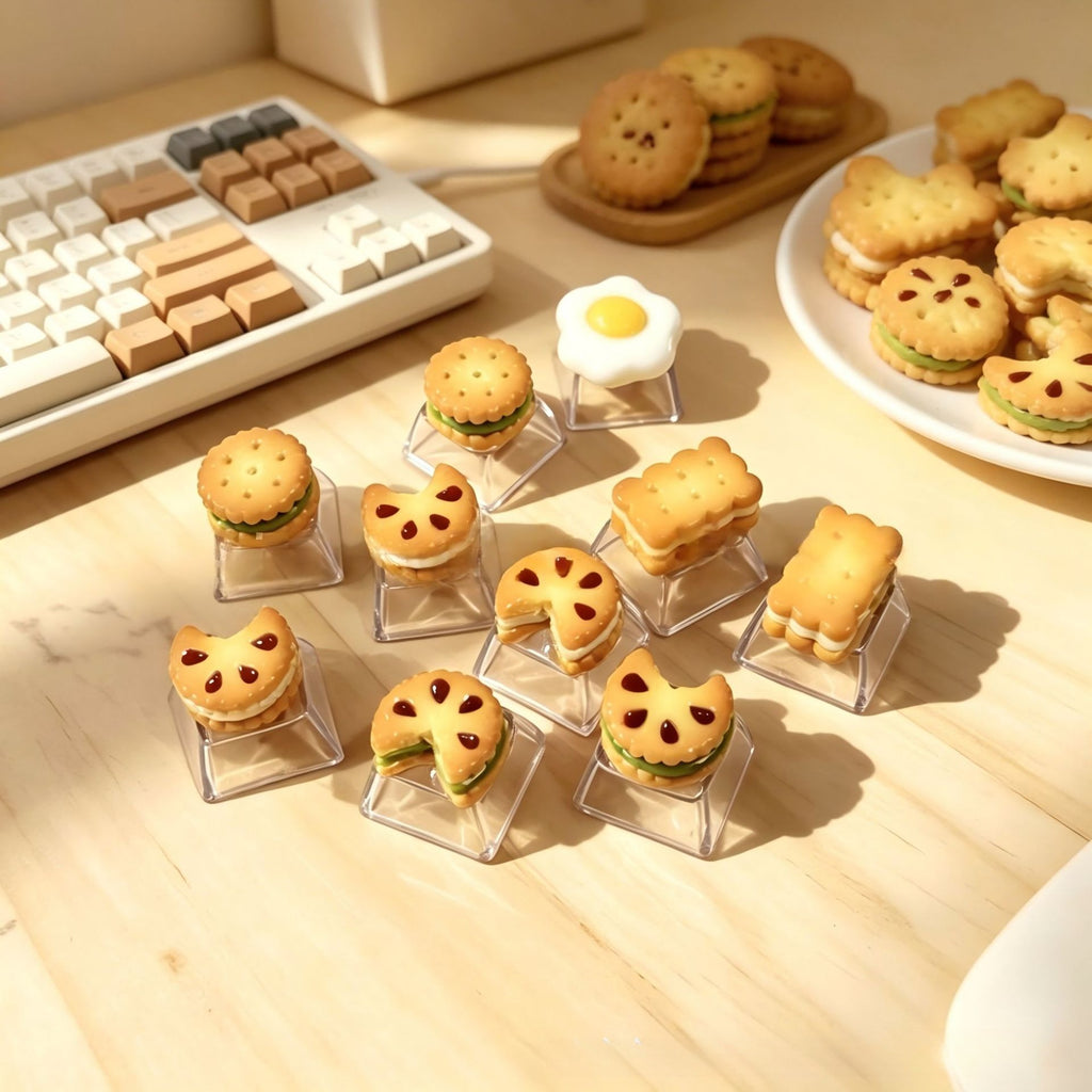 Bakery Biscuit Resin Keycap