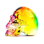 Iridescent Skull Ornament