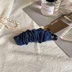 Denim Banana Hair Clip