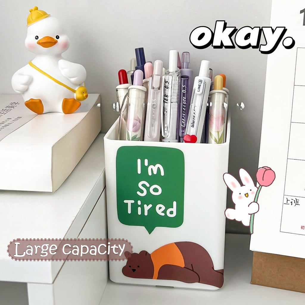 Multifunction Desk Pen Holder