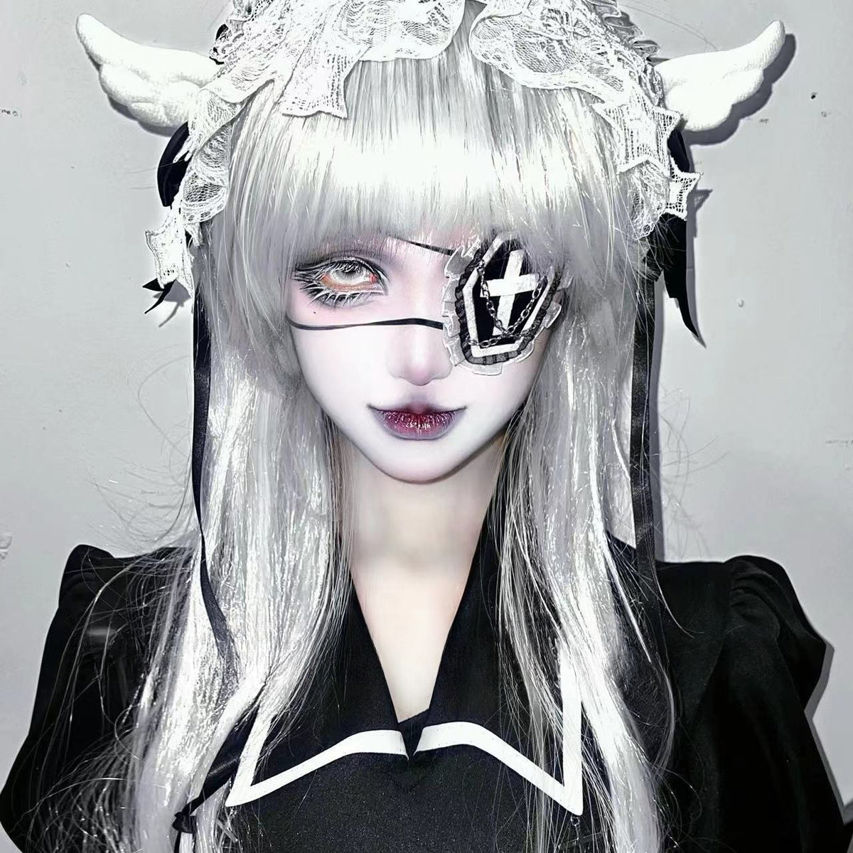 Coffin Cross Eye Patch