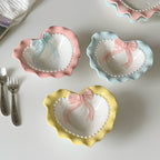Heart Shaped Ceramic Dessert Plate - Modomu
