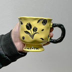 Chinese Ceramic Flower Mug - Modomu