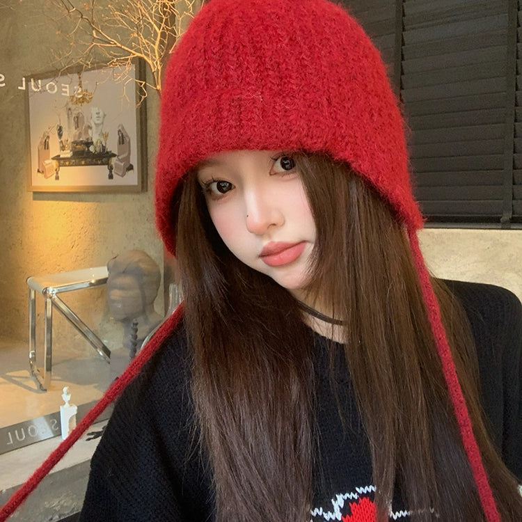 Cozy Earflap Knit Hat - Modomu