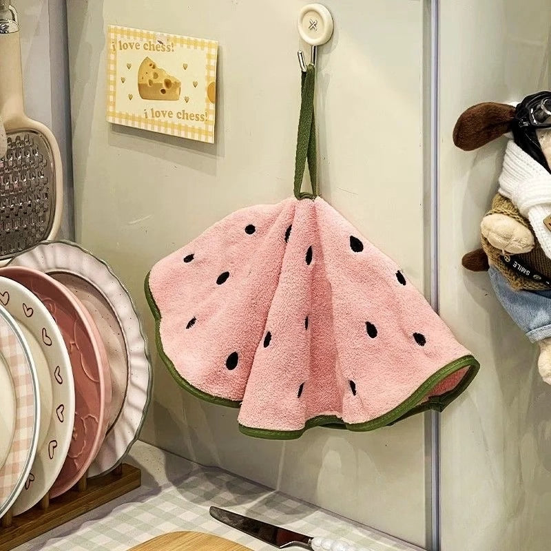 Cute Watermelon Hand Towel