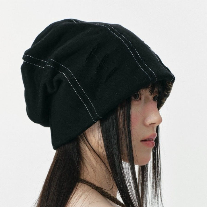 Leopard Stitch Street Beanie - Modomu
