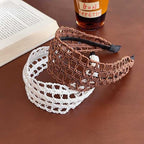 Openwork Woven Headband