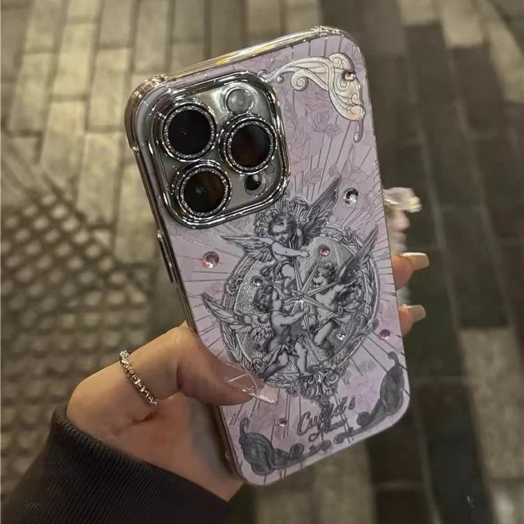 Retro Cupid iPhone Protective Case