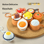 Miniature Food Press Button Charm