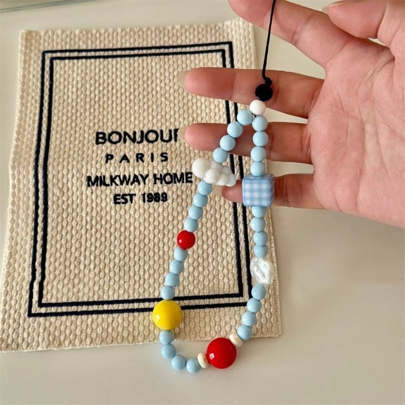 Beaded Phone Lanyard Strap