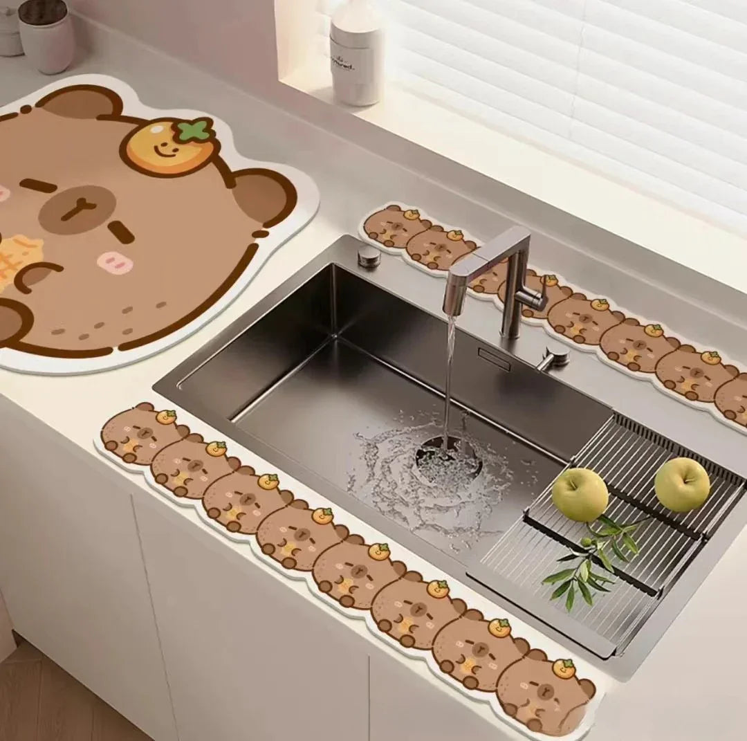 Diatom Mud Drain Mat Minimalist