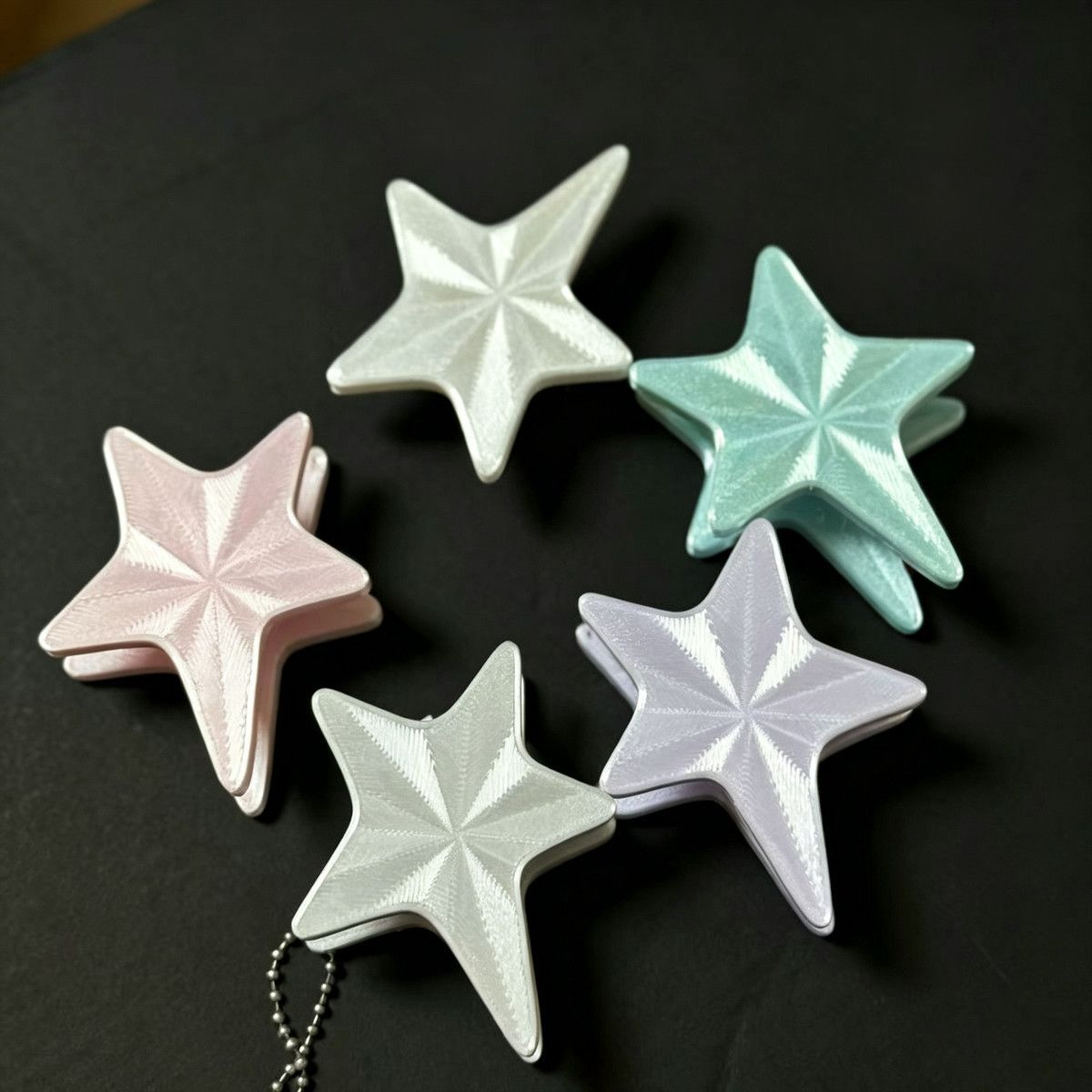 Star Cable Winder Keychain