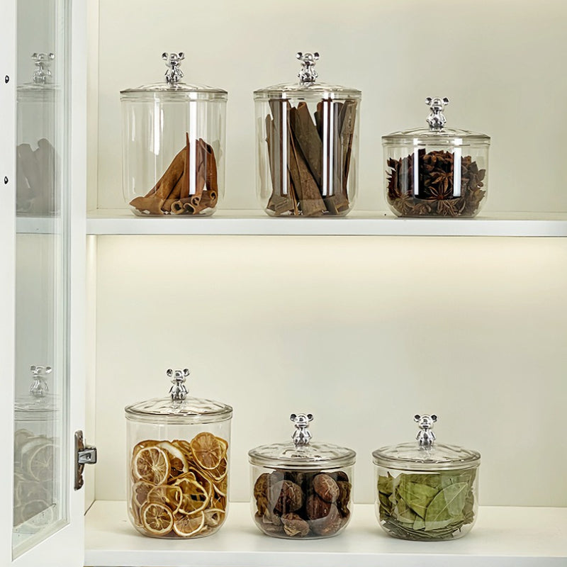 Bear Sealed Storage Jar - Modomu