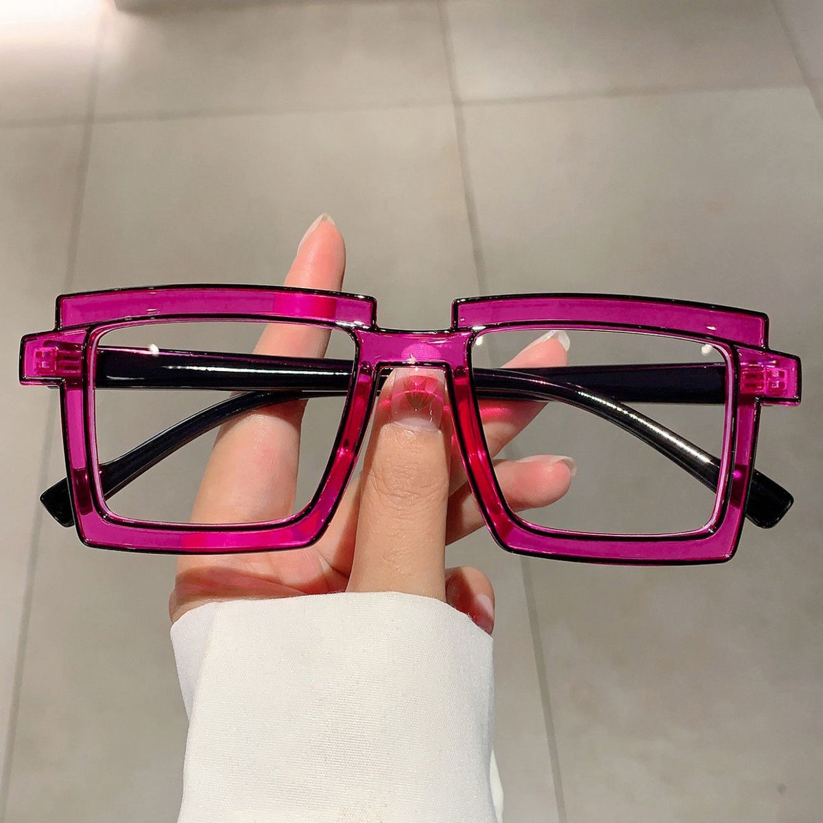 Chunky Stepped Square Frames