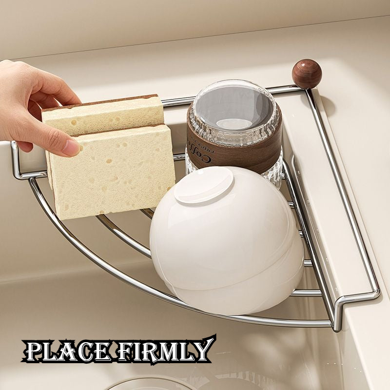 Corner Sink Drain Rack