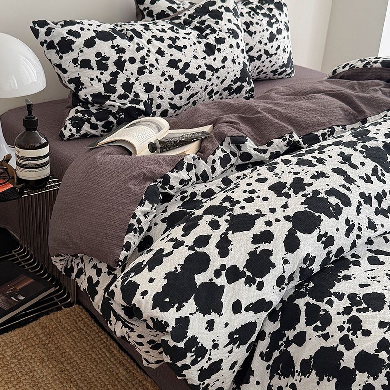 Waffle Crinkle Bedding Set