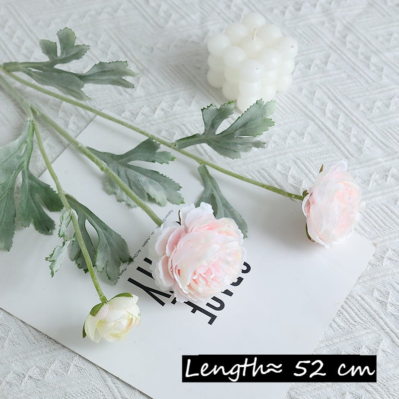 Faux Peony Lotus Stem Arrangement - Modomu