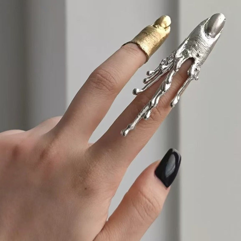 Sculptural Armour Ring