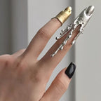 Sculptural Armour Ring
