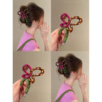 Drip Glaze Butterfly Hair Clip