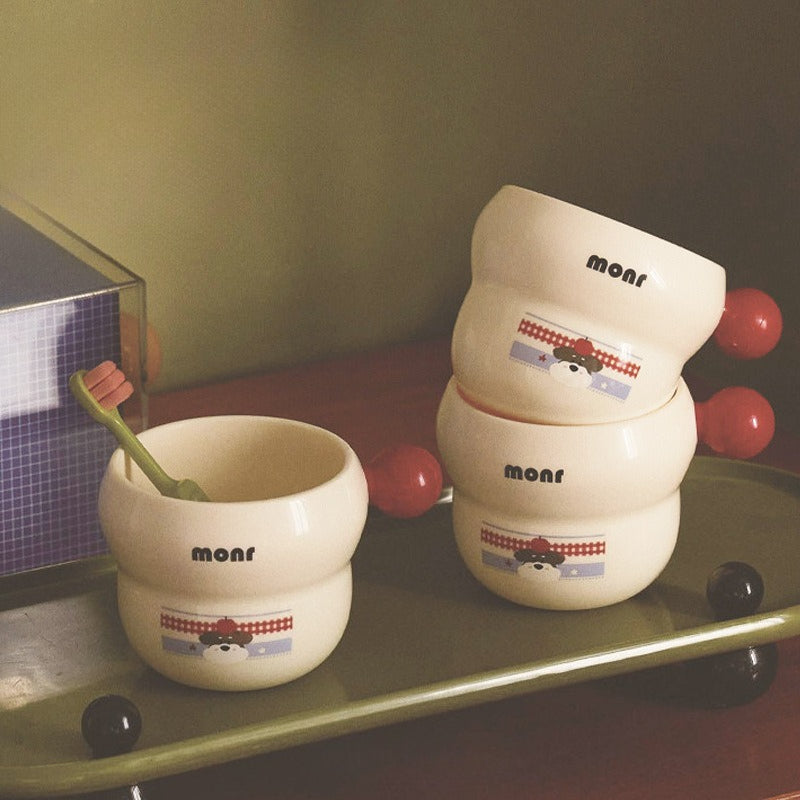 Puppy Mouthwash Toothbrush Cup - Modomu