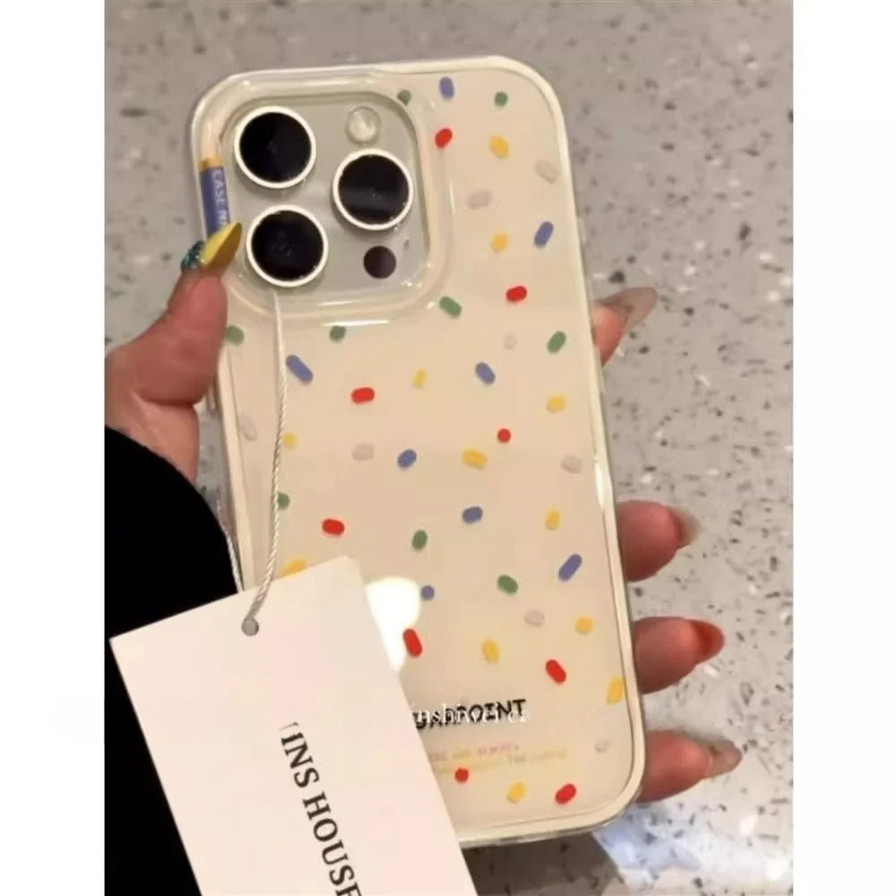 Confetti Dot Grip Phone Case