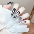Gothic Smoke Cross Press-on Nails