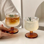 Retro glass coffee tumbler - Modomu