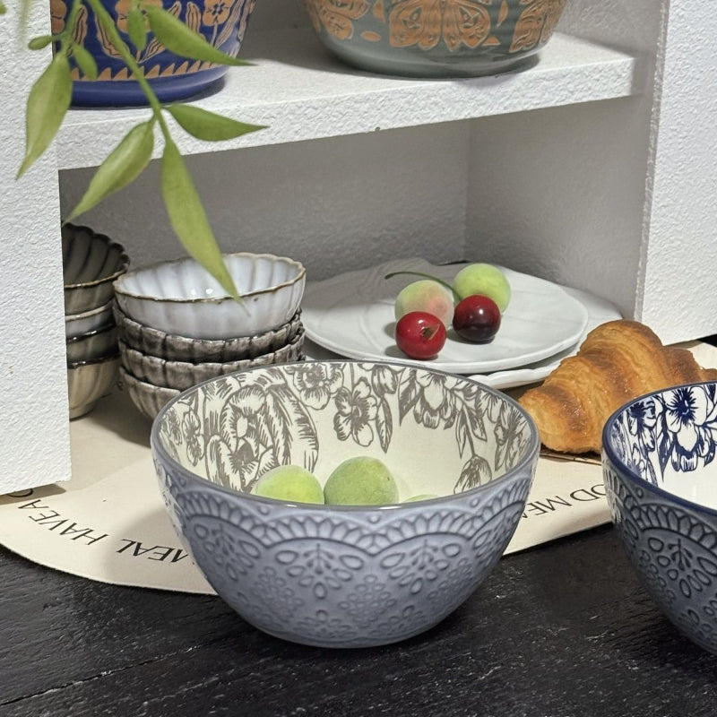 Ceramic Noodle and Rice Bowl