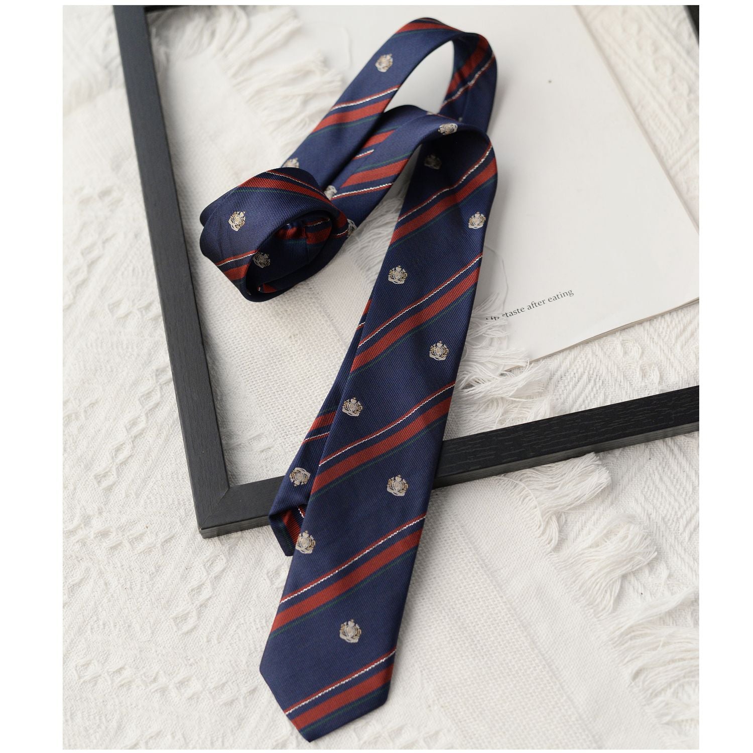 College Stripe Uniform Tie - Modomu