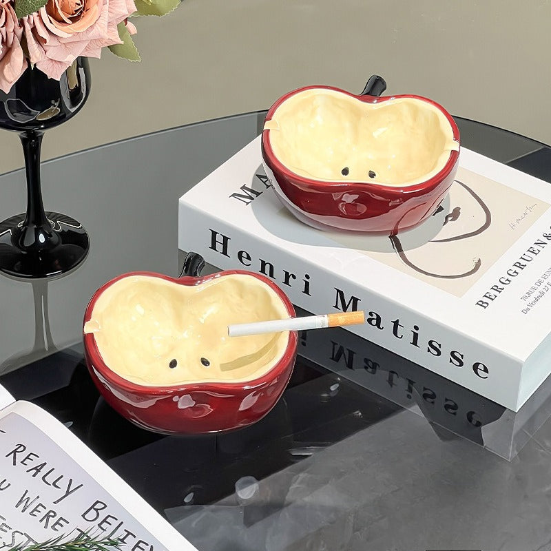 Ceramic Apple Ashtray - Modomu