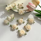 Jasmine Flower Hair Clips