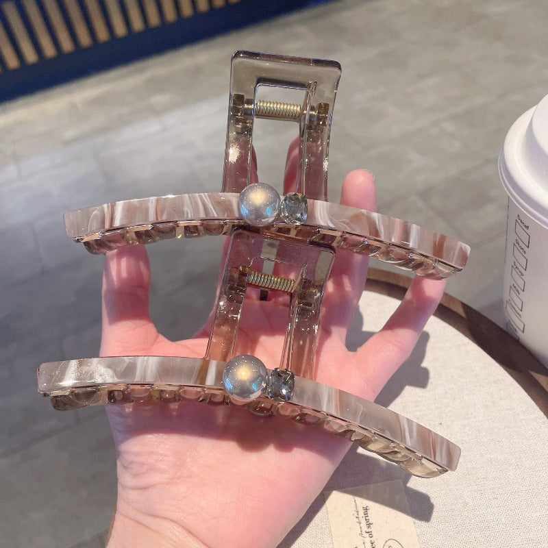 Pearl Acetate Claw Clip