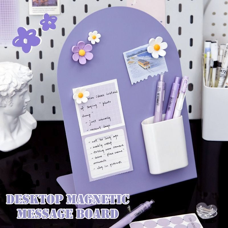Magnetic Desktop Message Board