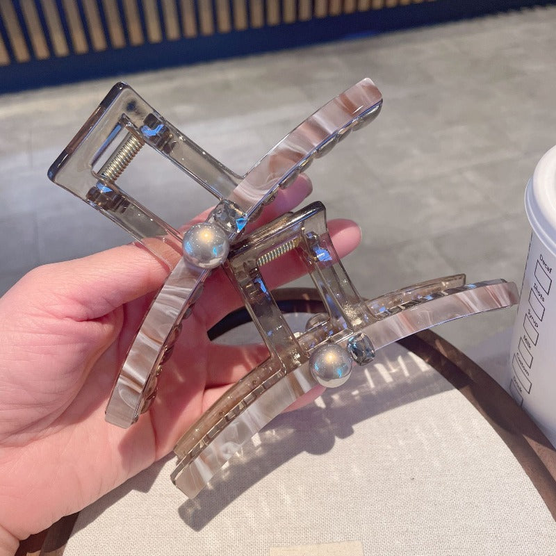 Pearl Acetate Claw Clip