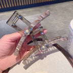 Pearl Acetate Claw Clip
