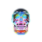 Iridescent Skull Ornament