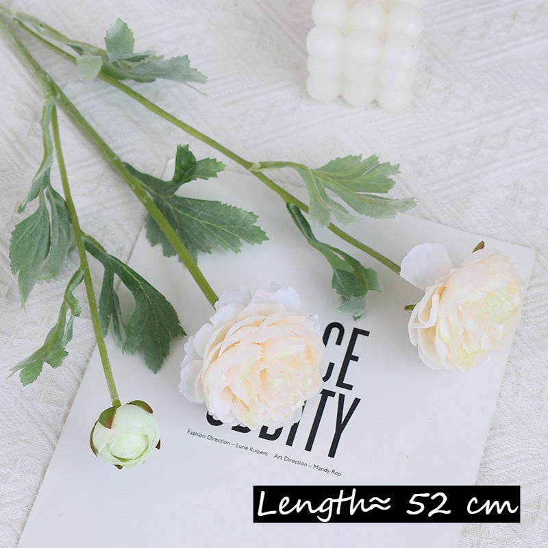 Faux Peony Lotus Stem Arrangement - Modomu