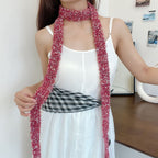 Plush Long Neck Scarf