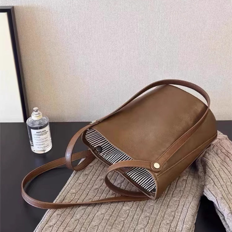 Vintage Bucket Tote Bag