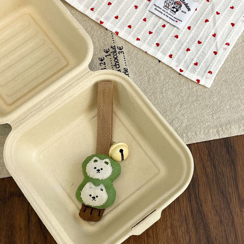 Cartoon Bear Keychain Charm - Modomu