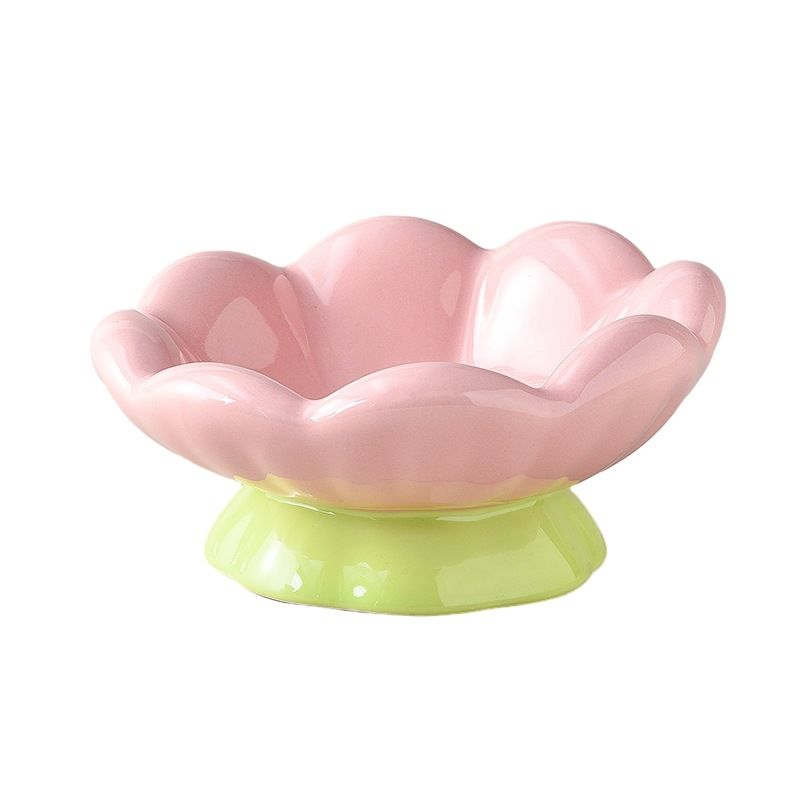 Ceramic Elevated Pet Food Bowl