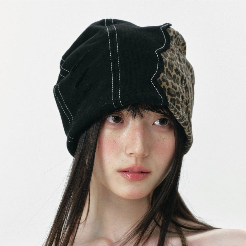 Leopard Stitch Street Beanie - Modomu