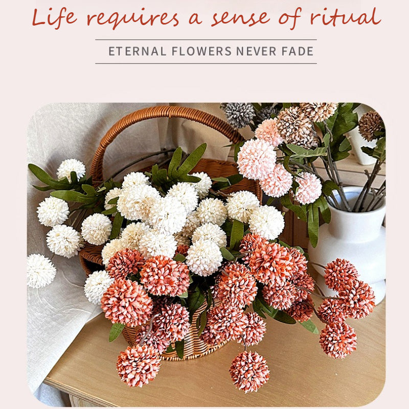 Mini Dandelion Silk Flower Spray - Modomu