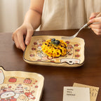Cartoon Ceramic Breakfast Plate - Modomu