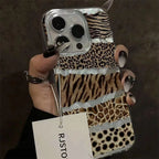 Samsung Leopard Splicing Phone Case