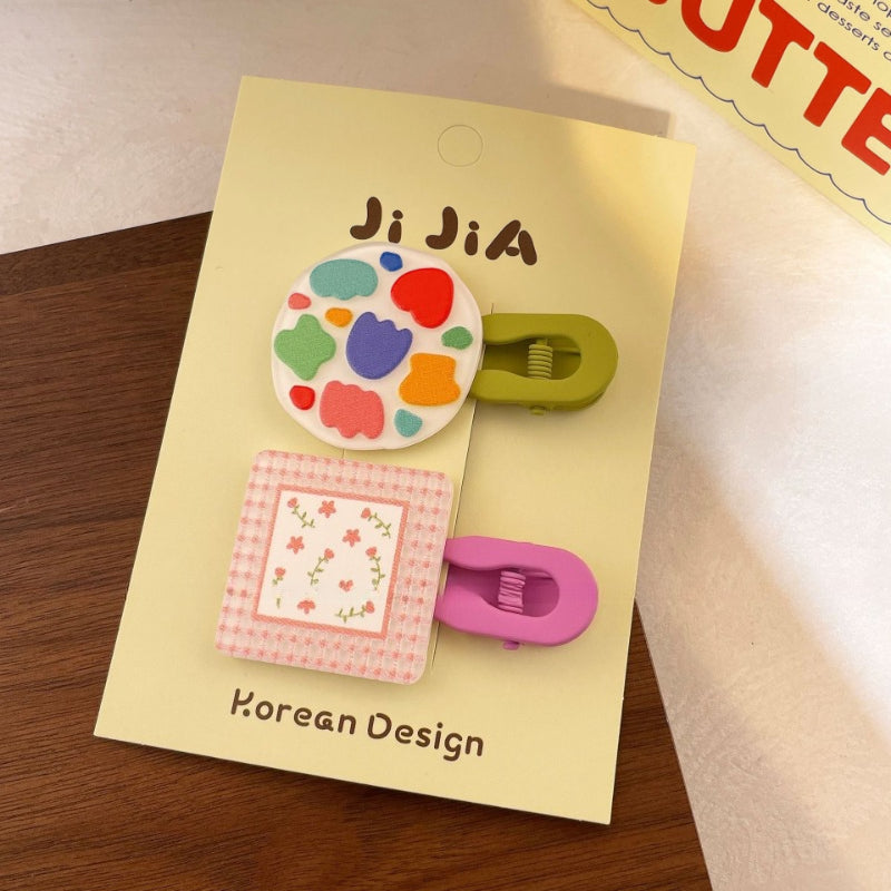 Geometric Cartoon Rabbit Hairpin - Modomu