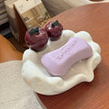 Cartoon Apple Ceramic Soap Dish