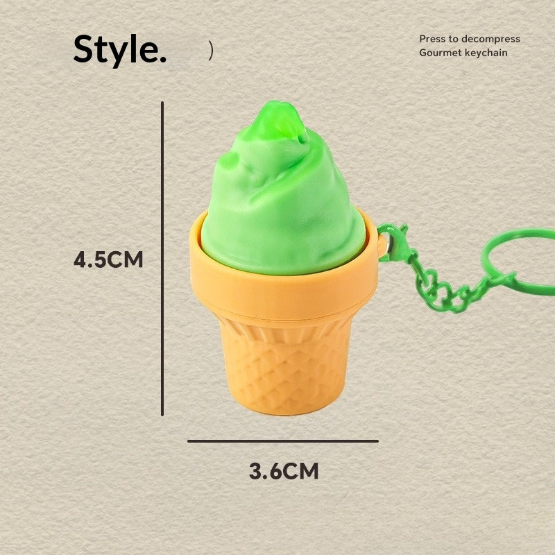 Miniature Food Press Button Charm
