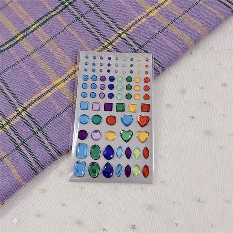 Gem Sticker Sheet Pack